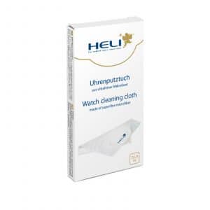 Heli Professional Superfine Microfibre Watch Cleaning Cloth - White