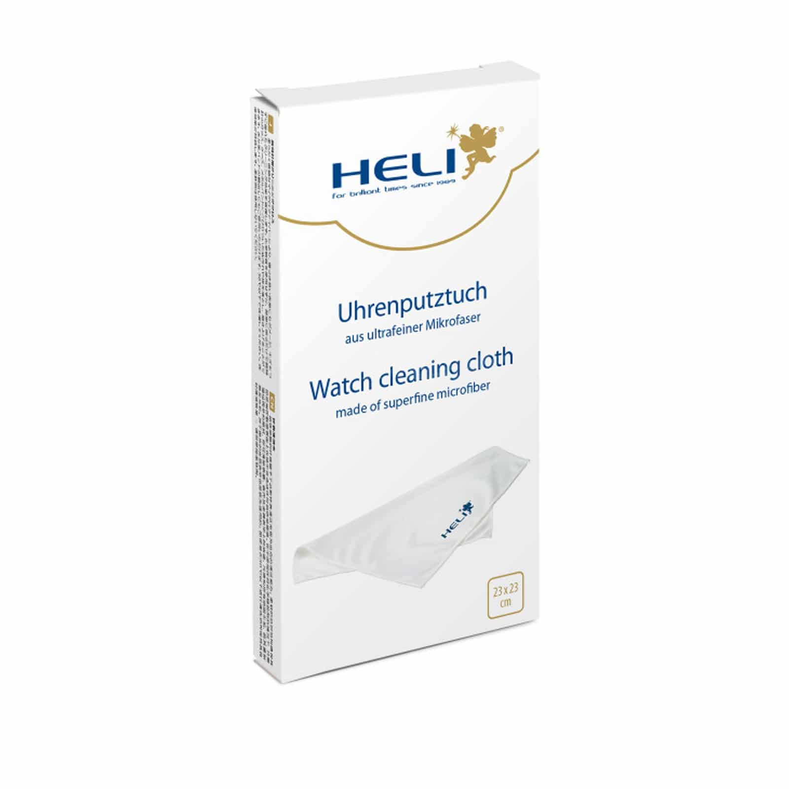 BECO WHITE Heli cleaning cloth for watches made from microfibre 230 X 230 mm 