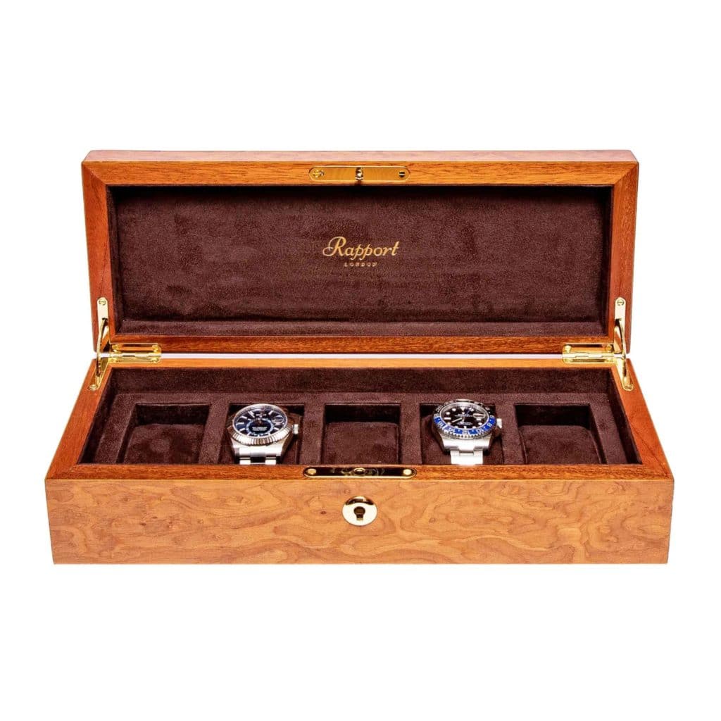 Rapport_Heritage_5_Piece_Burr_Walnut_Front_Open