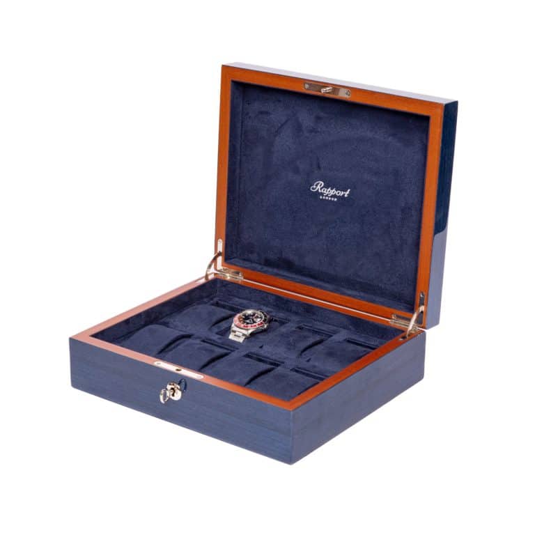 Rapport_Heritage_8_Blue_Front_Angle_Open