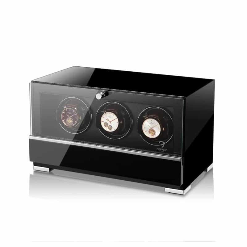 Clasico Three Black Front Angle