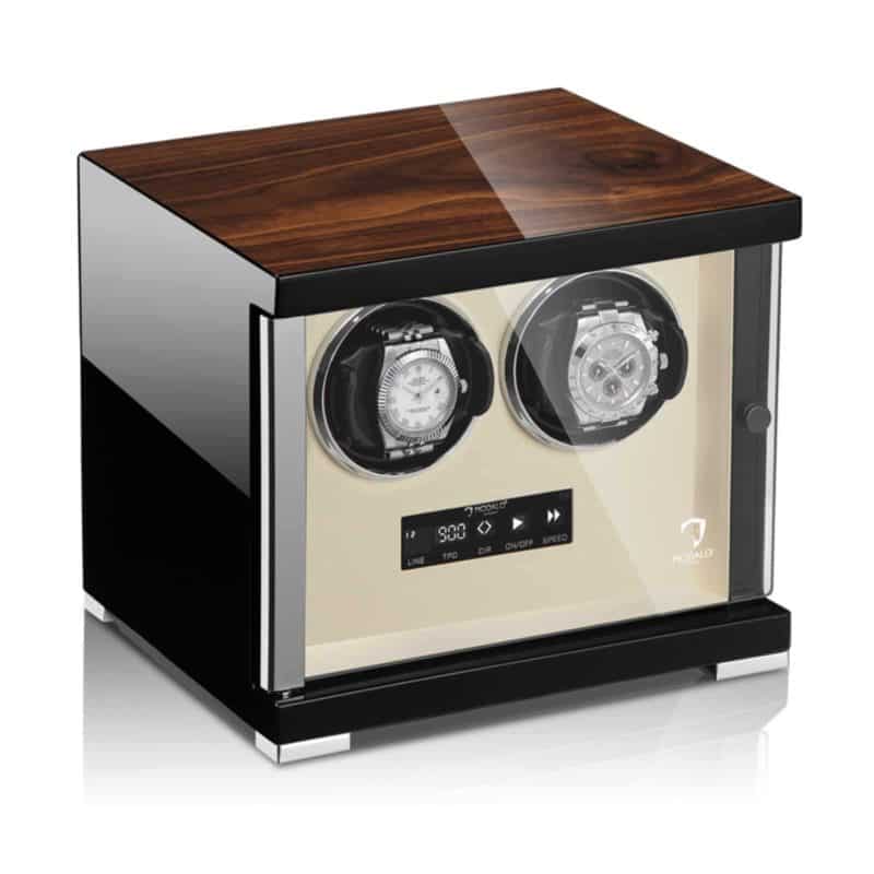 Modalo Showtime Double Watch Winder Walnut 1010 Boutique