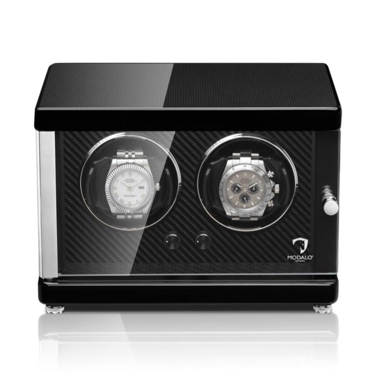 Ambiente Double Carbon Front Watch