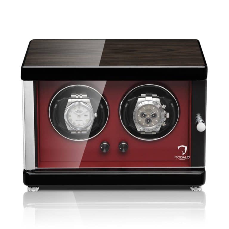 Ambiente Double Macassar Red Front Watch