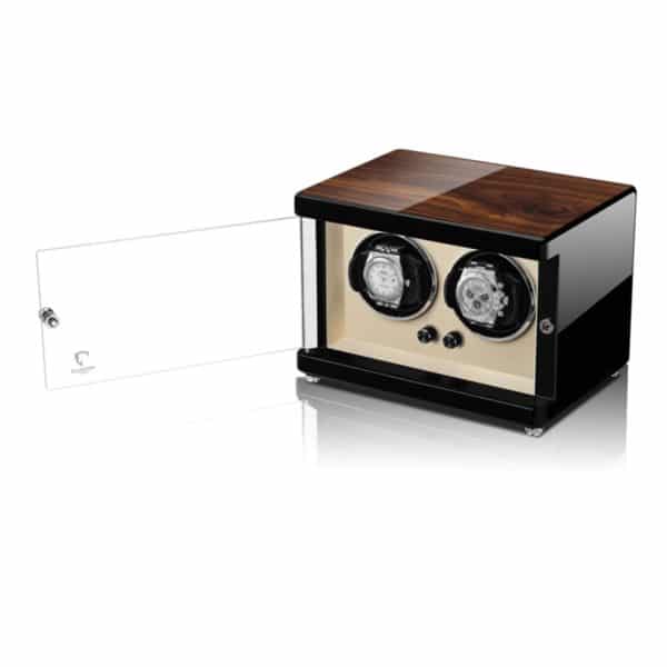 Ambiente Double Walnut Front Angle Open