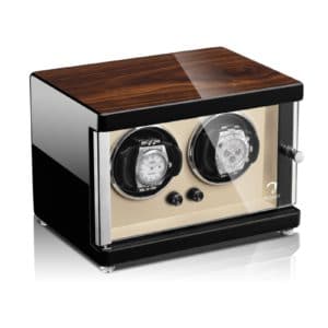 Ambiente Double Walnut Front Angle Watch