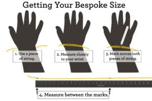 Bespoke Bracelet Size Instructions