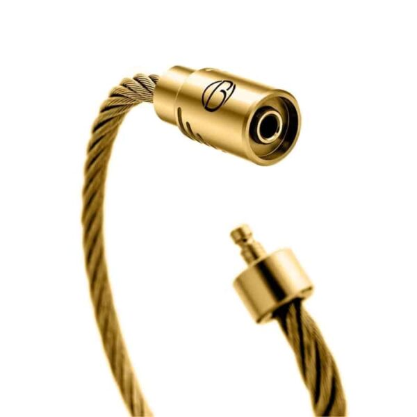 Matte Gold CABLE Stainless Steel Clasp
