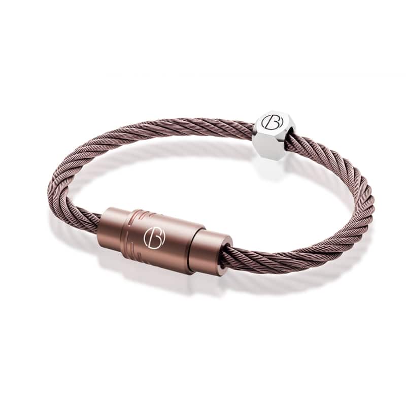 Rose Gold CABLE Stainless Steel Bracelet