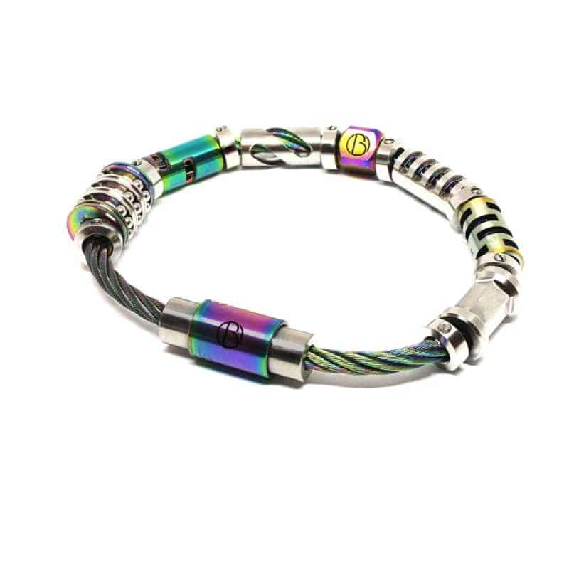 Chromatic Fully Loaded CABLE Bracelet