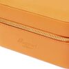 Hyde Park Watch Box Quad Tan Zip Case Detail 2