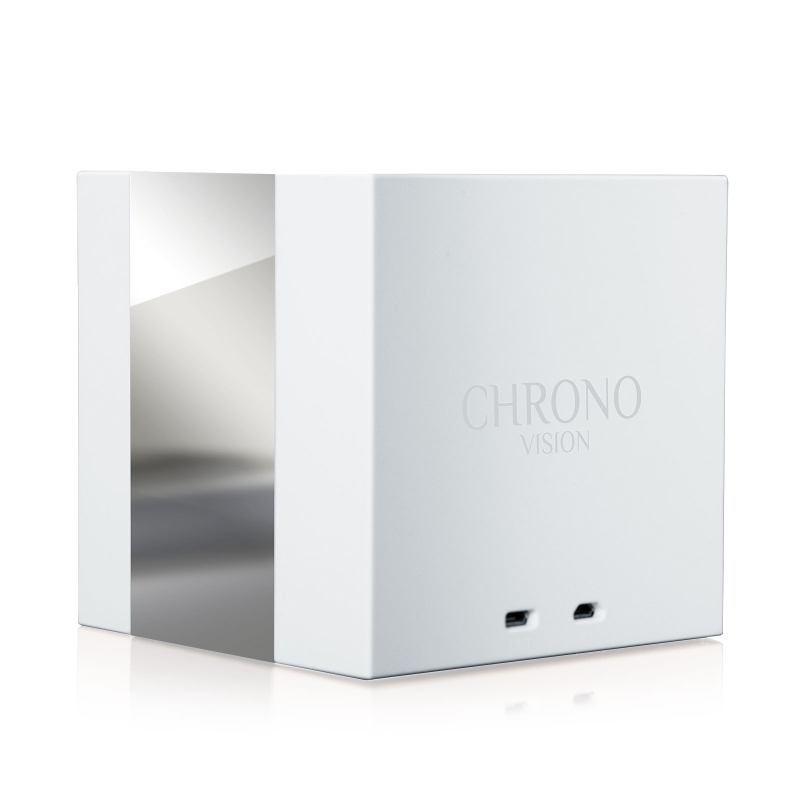 ChronoVision One White Silk Chrome Rear