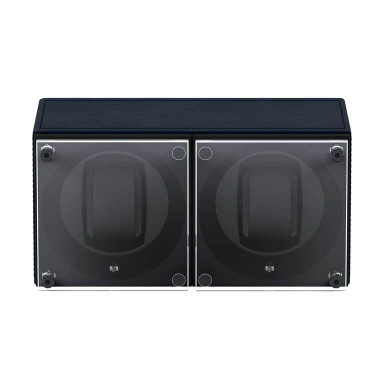 Masterbox Duo blue Leather Front Glass