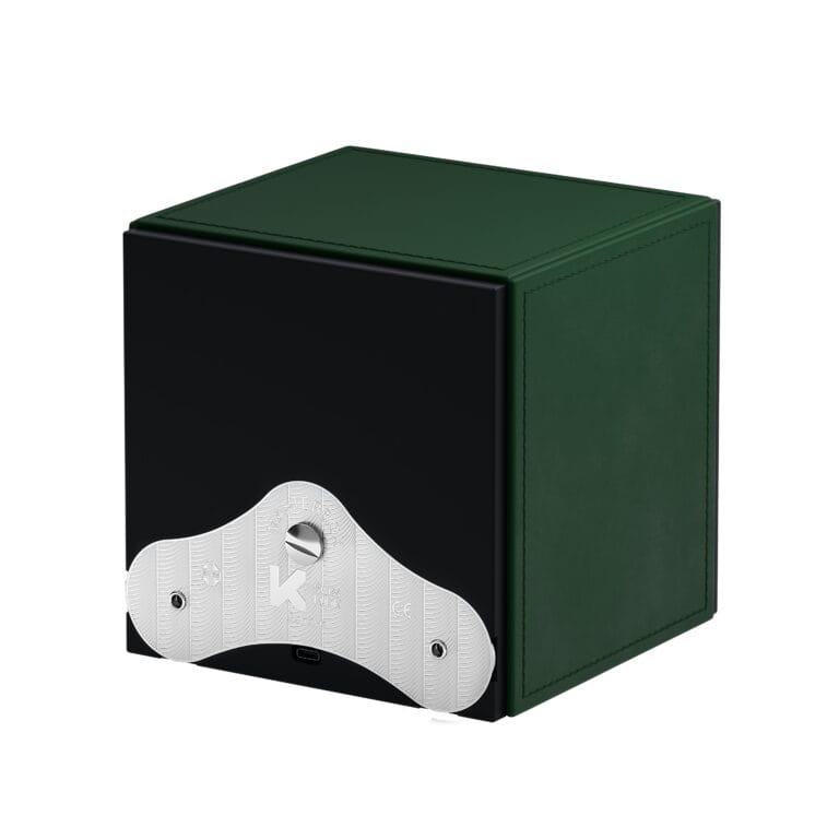 Masterbox Green Leather Rear Angle