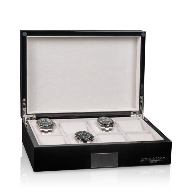 Botega 8 Black Open Watches
