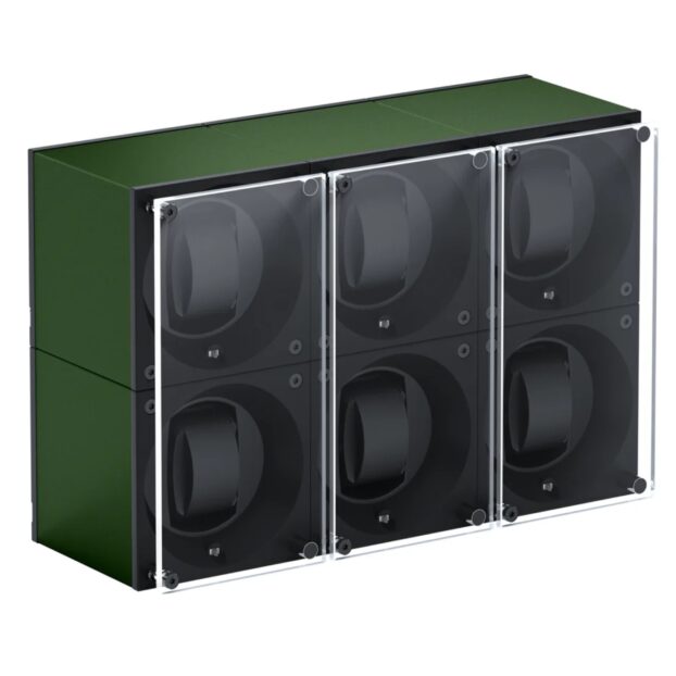 SwissKubik Masterbox Alu Green 6 A