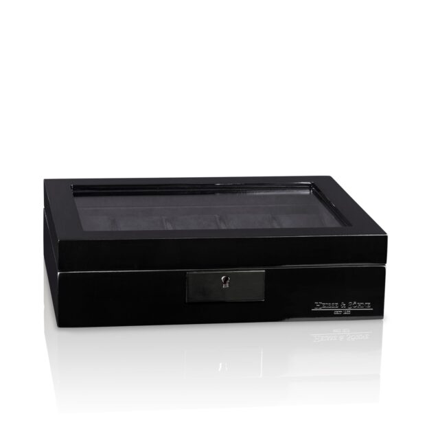Tenor Black 10 Watch Box Closed