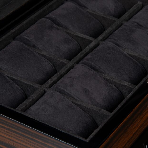 Tenor Ebony 10 Watch Box Detail 2