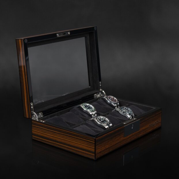 Tenor Ebony 10 Watch Box Lifestyle