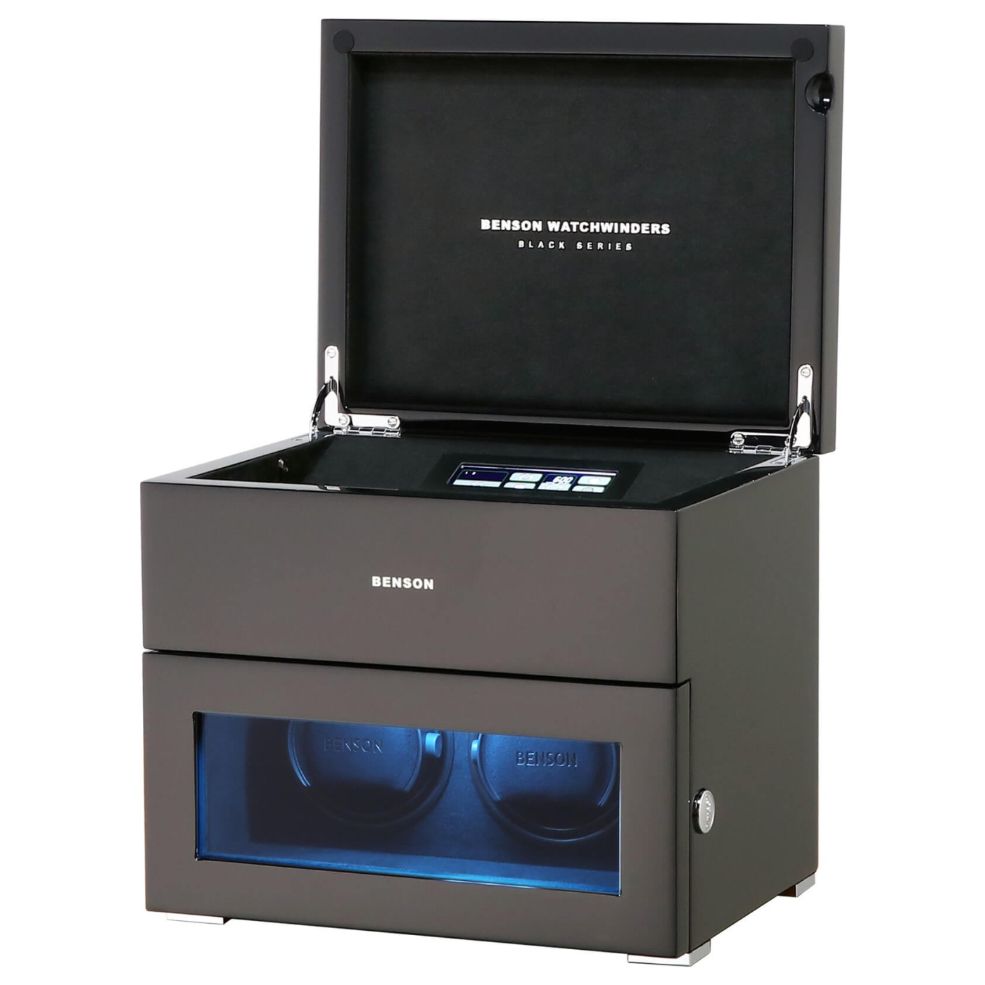 Benson Black Series II Black Open Lid