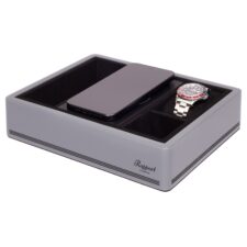 Charging Tray Grey Angle Phone