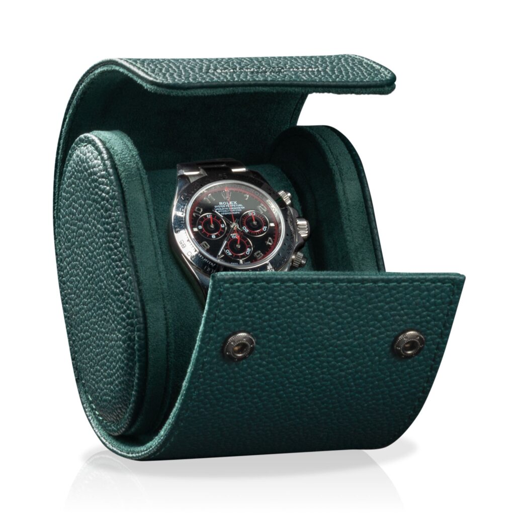 Charles Single Roll Green Open Watch