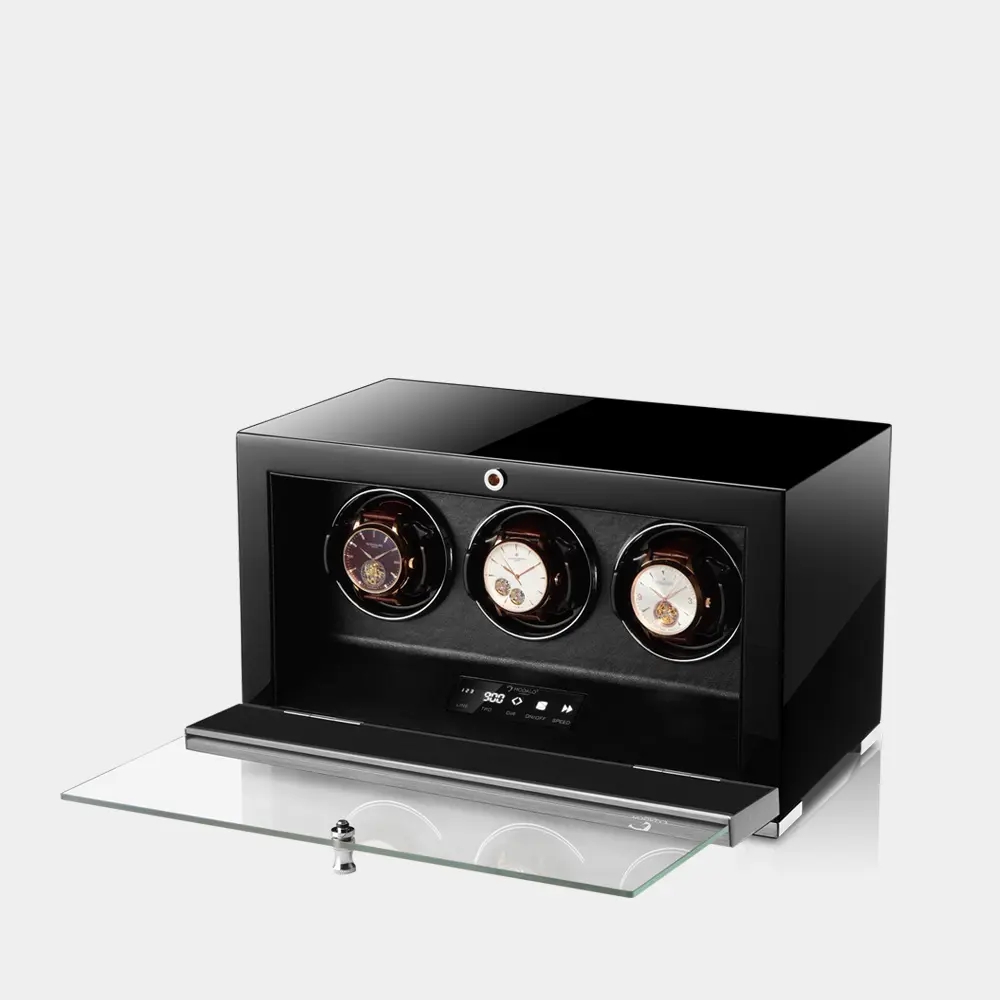 Modalo Clasico Premium Triple Rosewood Front Angle Open